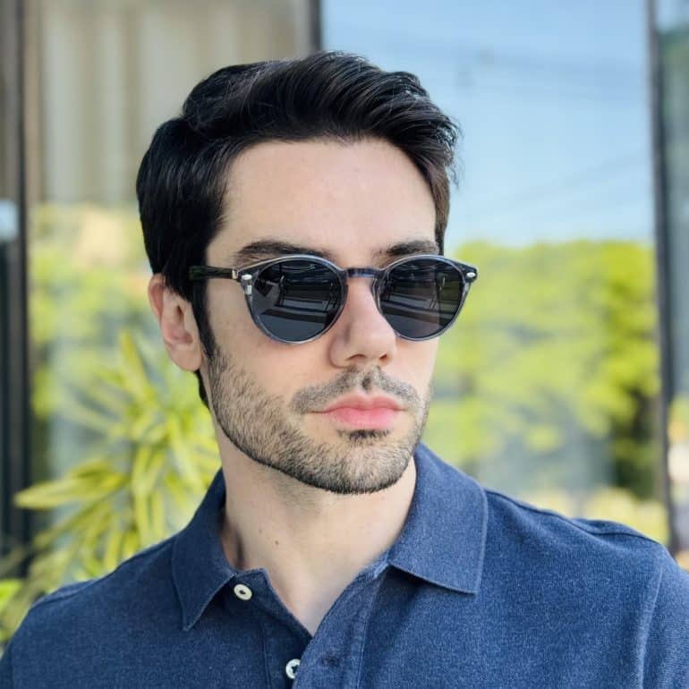 safine com br oculos 2 em 1 clip on masculino redondo cinza paulo 6