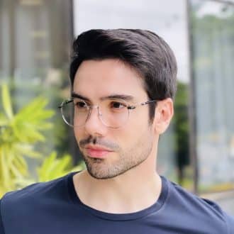 safine com br oculos 2 em 1 clip on masculino redondo prata eduardo 5
