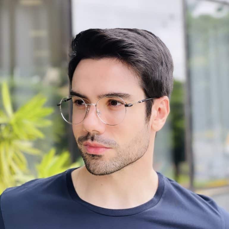 safine com br oculos 2 em 1 clip on masculino redondo prata eduardo 5
