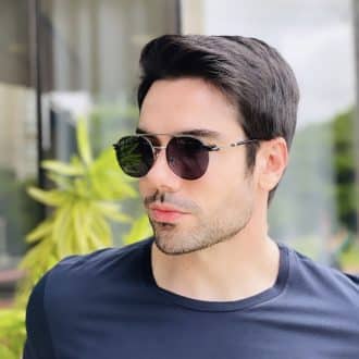 safine com br oculos 2 em 1 clip on masculino redondo prata eduardo 8