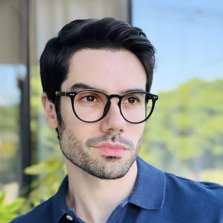 safine com br oculos 2 em 1 clip on masculino redondo preto arthur 3