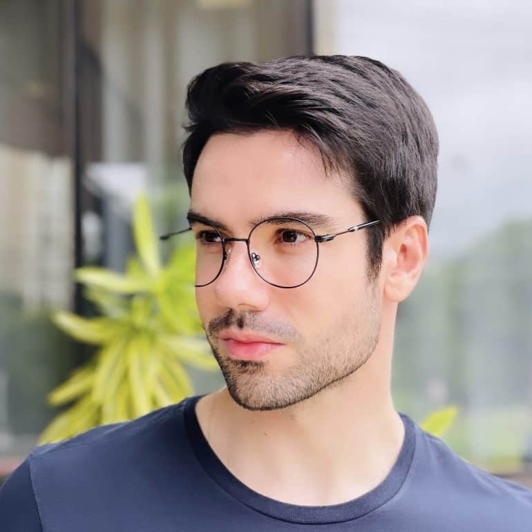 safine com br oculos 2 em 1 clip on masculino redondo preto eduardo 5