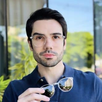 safine com br oculos 2 em 1 clip on masculino redondo transparente paulo