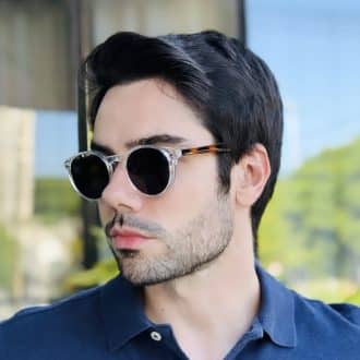 safine com br oculos 2 em 1 clip on masculino redondo transparente paulo 6