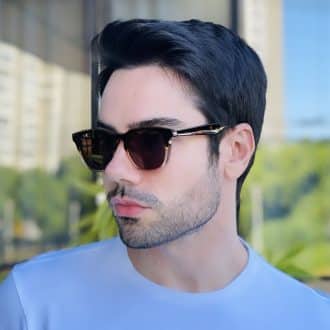 safine com br oculos 2 em 1 clip on quadrado tartaruga e marrom bruno 8