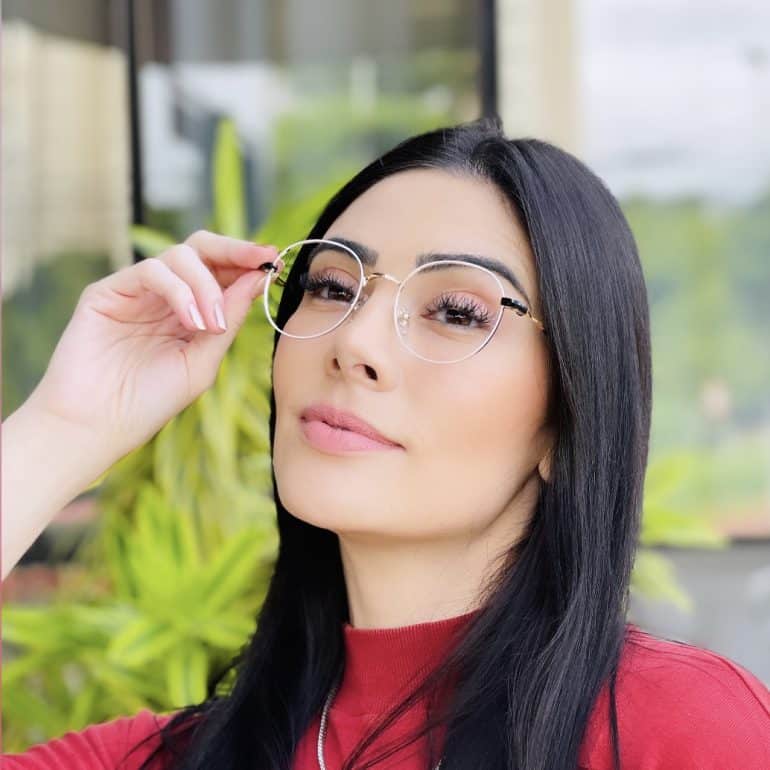 safine com br oculos 2 em 1 clip on redondo branco cecilia 2
