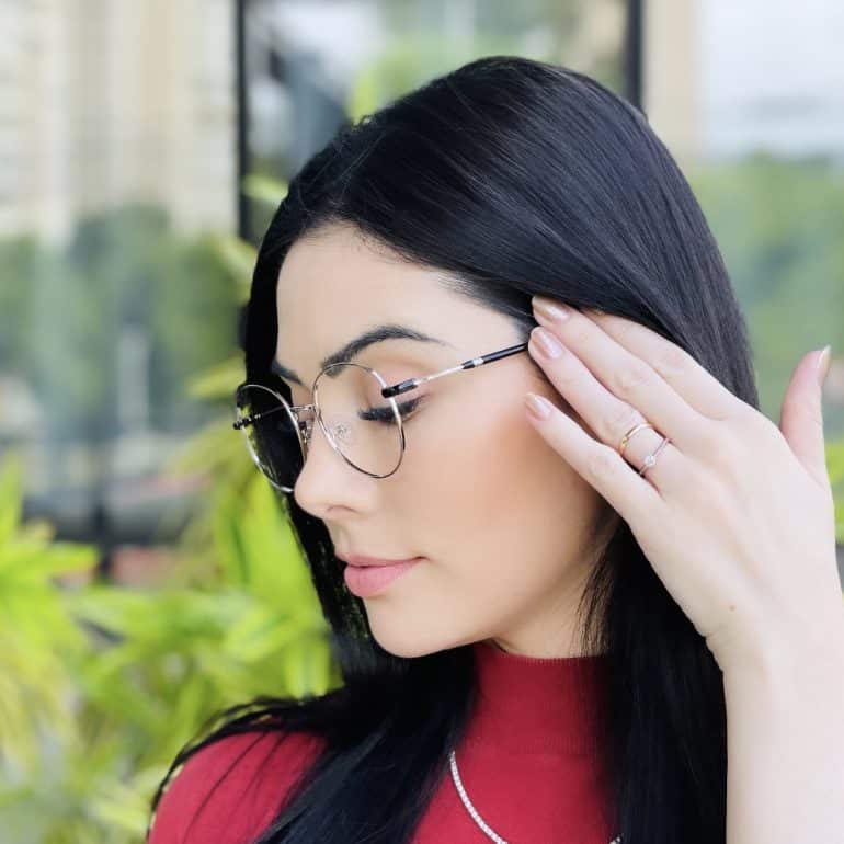 safine com br oculos 2 em 1 clip on redondo prata cecilia 2