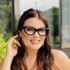 safine com br oculos de grau feminino gatinho preto lady