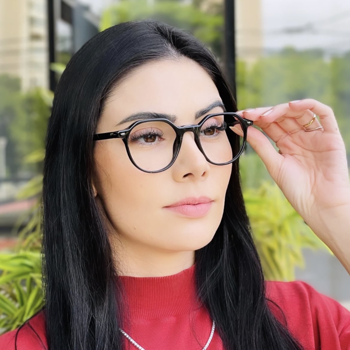 safine com br oculos de grau feminino redondo preto mage 1 safine com br oculos de grau feminino redondo preto mage 1