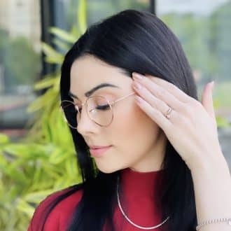 safine com br oculos de grau feminino redondo rose bruna 3