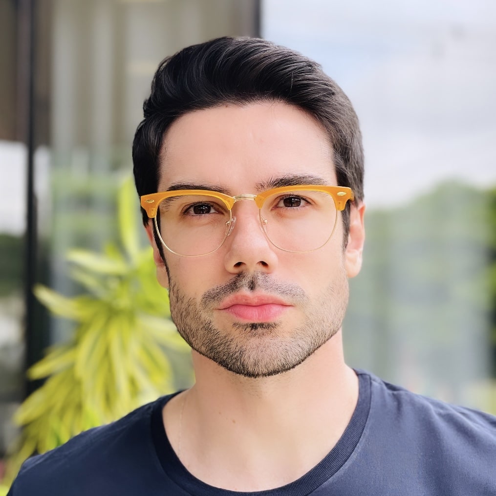 safine com br oculos de grau masculino quadrado caramelo marco