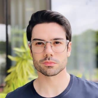safine com br oculos de grau masculino quadrado transparente marco