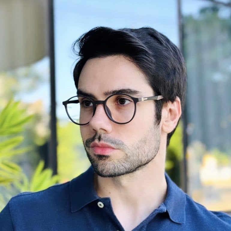 safine com br oculos de grau masculino redondo marrom murilo 2 0 1