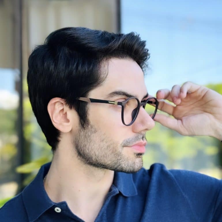 safine com br oculos de grau masculino redondo marrom murilo 2 0 3
