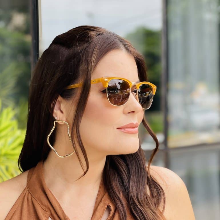 safine com br oculos de sol feminino quadrado caramelo club 2