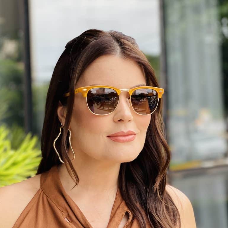 safine com br oculos de sol feminino quadrado caramelo club 3