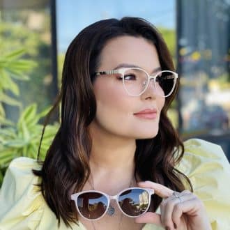 safine com br oculos 2 em 1 clip on gatinho nude julia 1