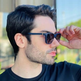 safine com br oculos 2 em 1 clip on masculino quadrado azul caio 1