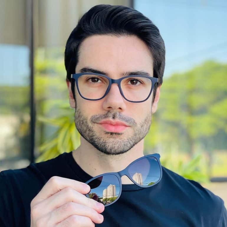 safine com br oculos 2 em 1 clip on masculino quadrado azul caio 3