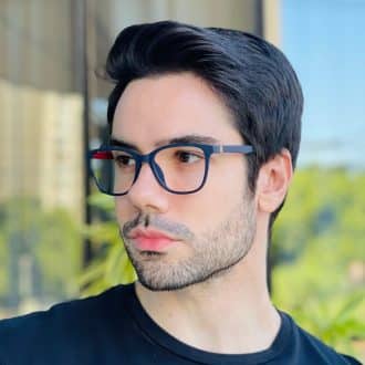 safine com br oculos 2 em 1 clip on masculino quadrado azul caio 8