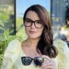 safine com br oculos 2 em 1 clip on quadrado rajado betina