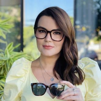 safine com br oculos 2 em 1 clip on quadrado rajado betina