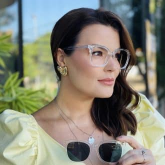 safine com br oculos 2 em 1 clip on quadrado transparente betina 2