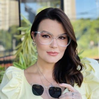 safine com br oculos 2 em 1 clip on quadrado transparente betina