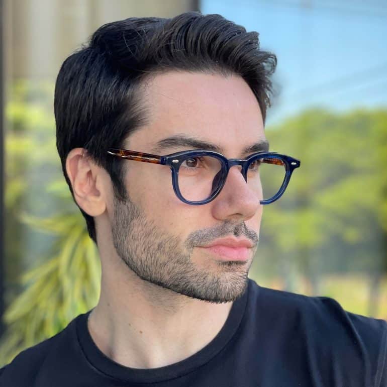 safine com br oculos de grau masculino redondo azul kaue 2