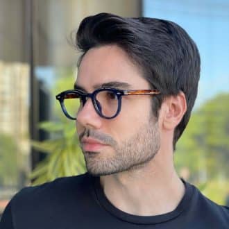 safine com br oculos de grau masculino redondo azul kaue 4