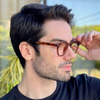 safine com br oculos de grau masculino redondo marrom kaue 3