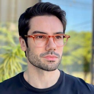 safine com br oculos de grau masculino redondo marrom transparente kaue 1