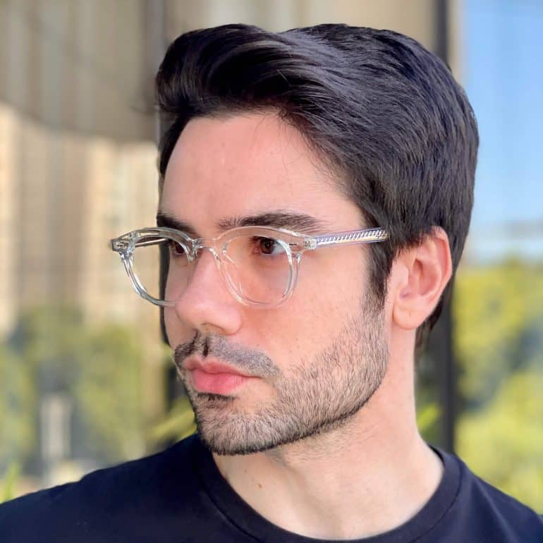safine com br oculos de grau masculino redondo transparente kaue 4