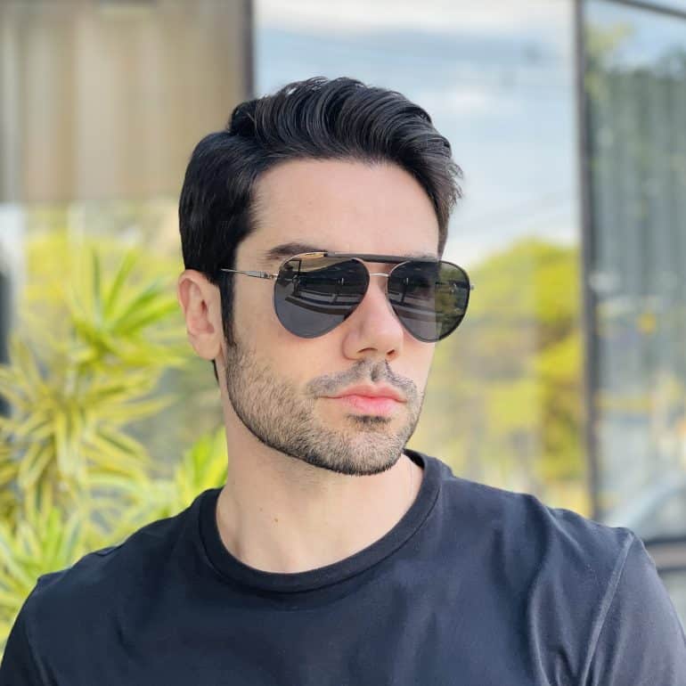 safine com br oculos 2 em 1 clip on masculino aviador prata vitor 6