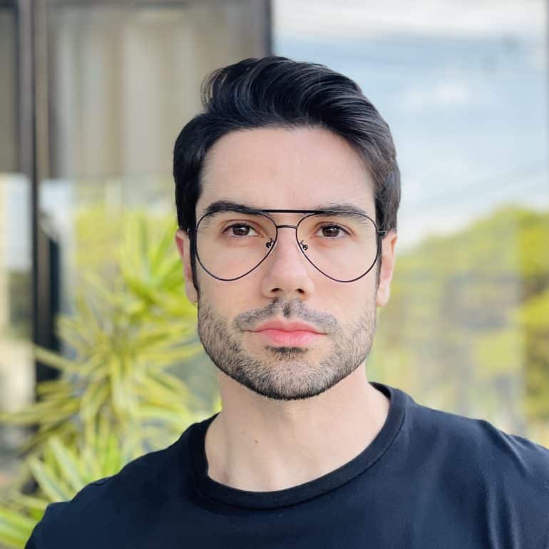 safine com br oculos 2 em 1 clip on masculino aviador preto fosco vitor 3
