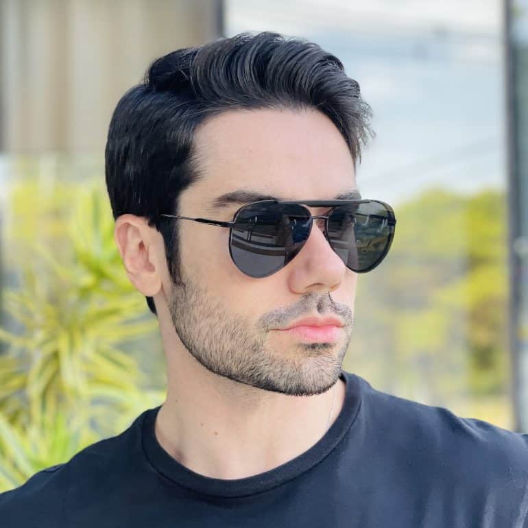 safine com br oculos 2 em 1 clip on masculino aviador preto vitor 7