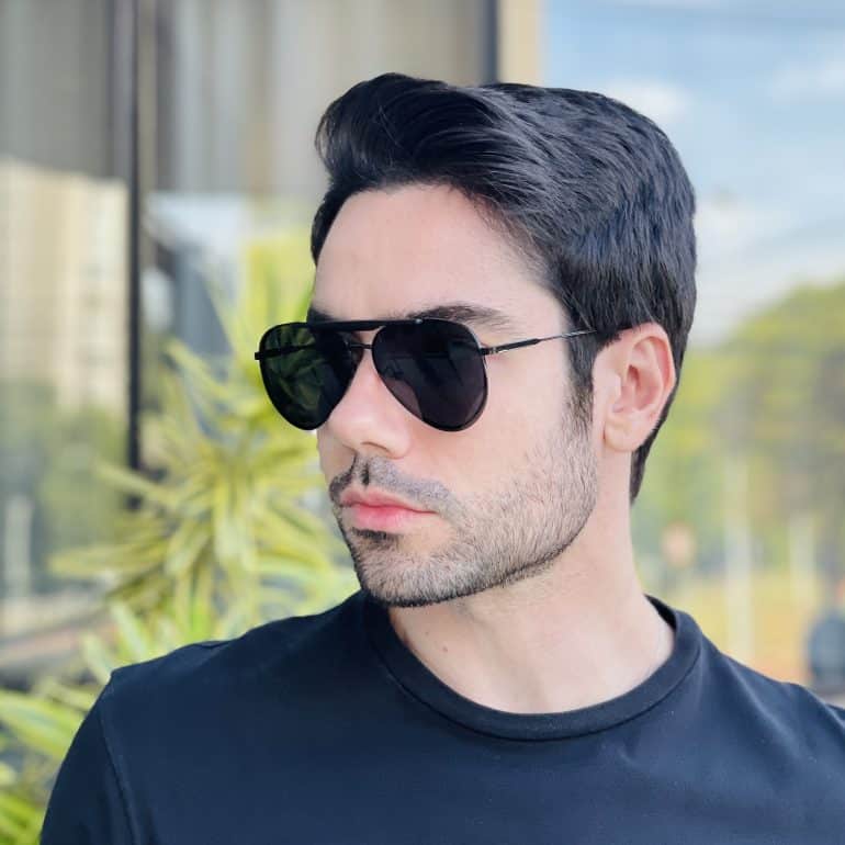 safine com br oculos 2 em 1 clip on masculino aviador preto vitor 8