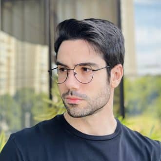 safine com br oculos 2 em 1 clip on masculino redondo preto otavio 6