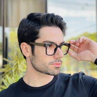 safine com br oculos de grau masculino quadrado preto erick 2 0 2