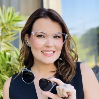 safine com br oculos 2 em 1 clip on redondo transparente liza