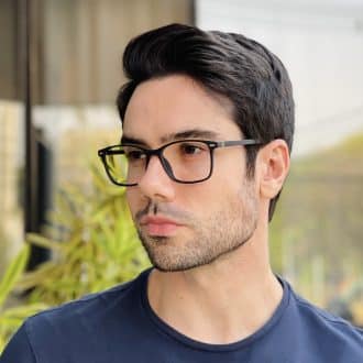 safine com br oculos 2 em 1 clip on masculino quadrado azul henry 10