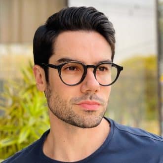 safine com br oculos de grau masculino redondo preto samuel 2 0 2