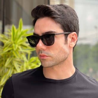 safine com br oculos 2 em 1 clip on masculino quadrado marrom e preto fred 5