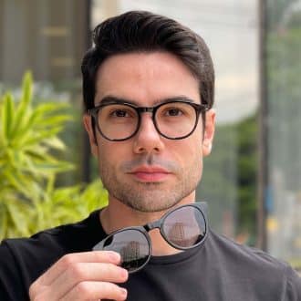 safine com br oculos 2 em 1 clip on masculino redondo preto caua 4