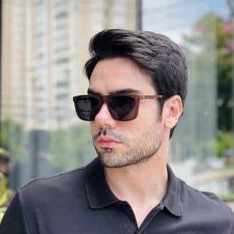 safine com br oculos 2 em 1 clip on masculino quadrado marrom gael 8
