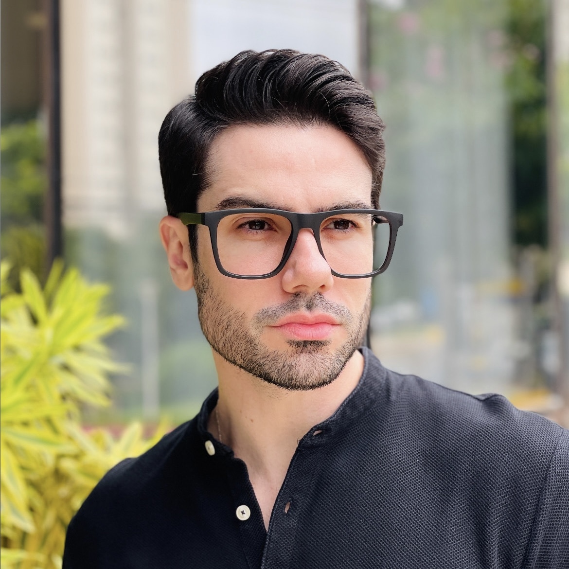 safine com br oculos de grau masculino quadrado preto fosco ravi 1 safine com br oculos de grau masculino quadrado preto fosco ravi 1