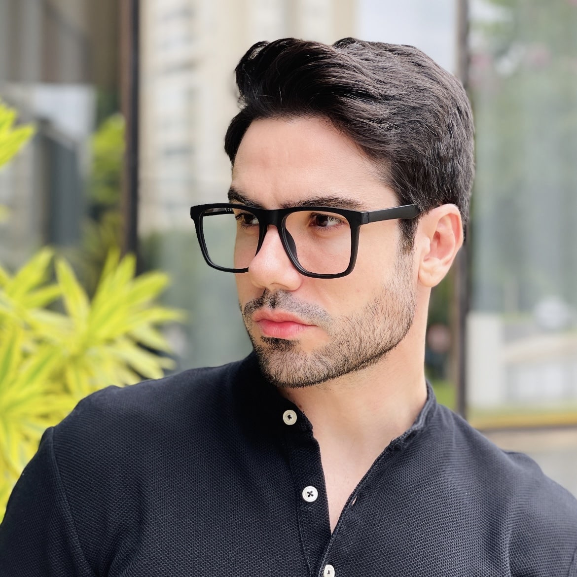 safine com br oculos de grau masculino quadrado preto fosco ravi 3 safine com br oculos de grau masculino quadrado preto fosco ravi 3