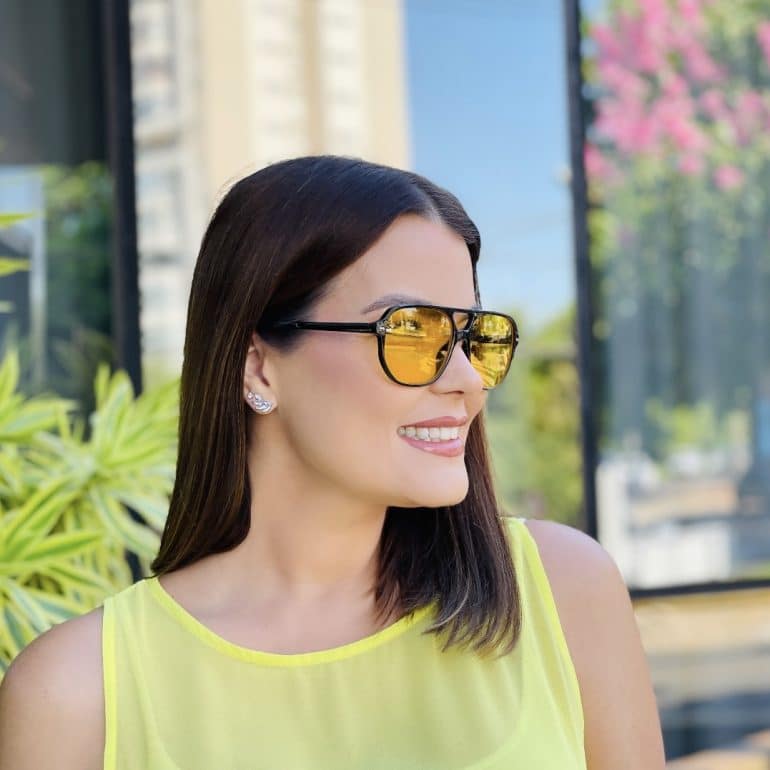 safine com br oculos de sol aviador amarelo anitta 3