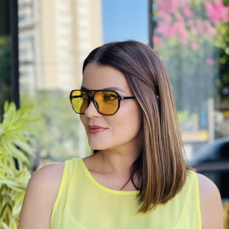 safine com br oculos de sol aviador amarelo anitta 4