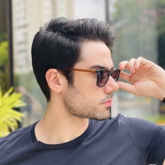 safine com br oculos de sol masculino quadrado azul fernando 2